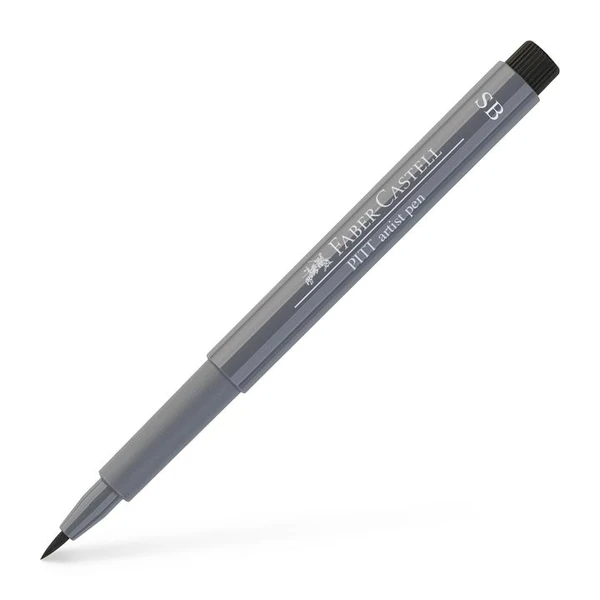 Faber-Castell - Pitt Artist Pen - Soft Brush tip - Individual Marker - Art Noise