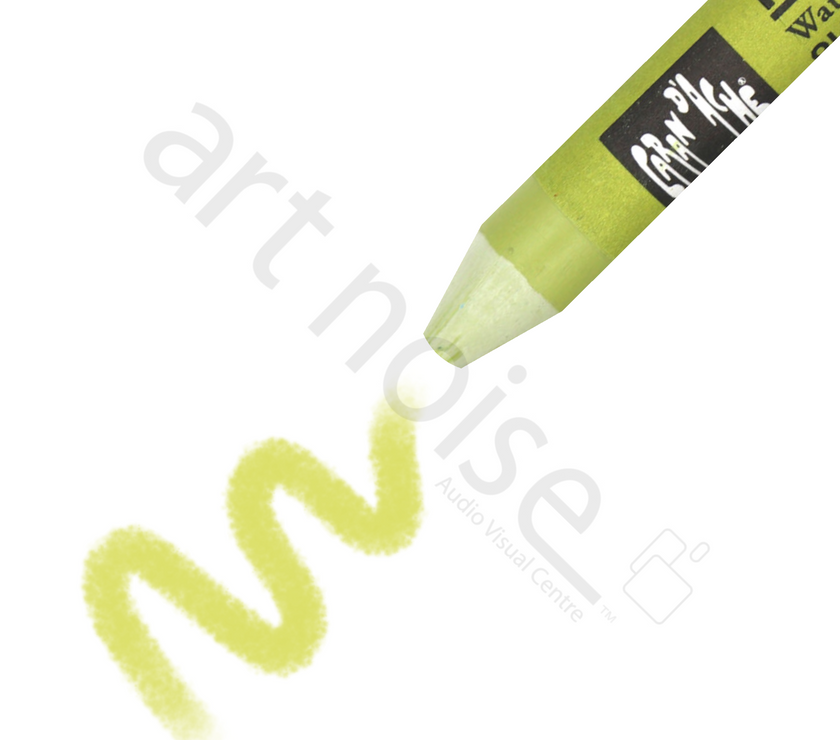Caran d'Ache - Classic Neocolor II Water Soluble Wax Crayon - Blues and Greens - Art Noise