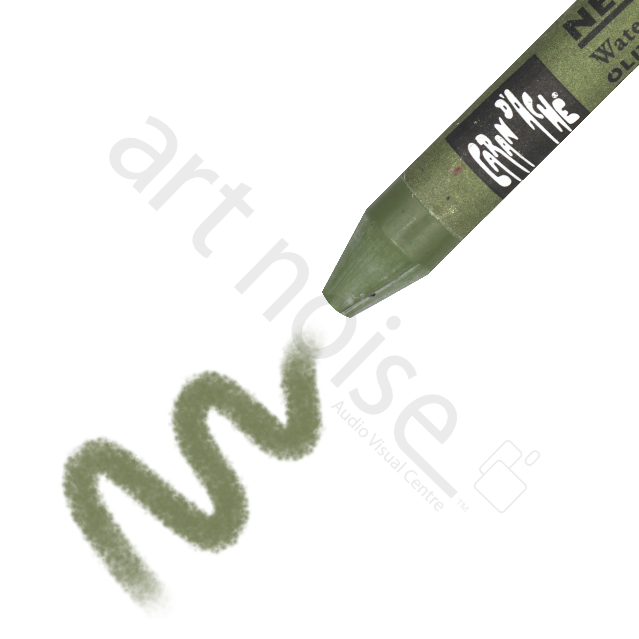 Caran d'Ache Neocolor II Water-Soluble Wax Pastels - Light Olive