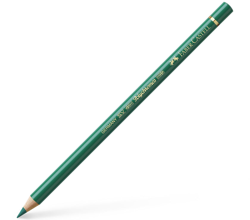 Faber-Castell - Polychromos - Individual Pencil - Greens and Turquoises - Art Noise