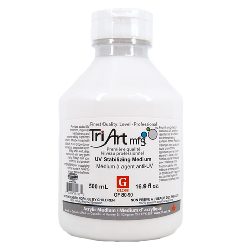 Tri-Art Mediums - UV Stabilizing Medium Gloss - Art Noise
