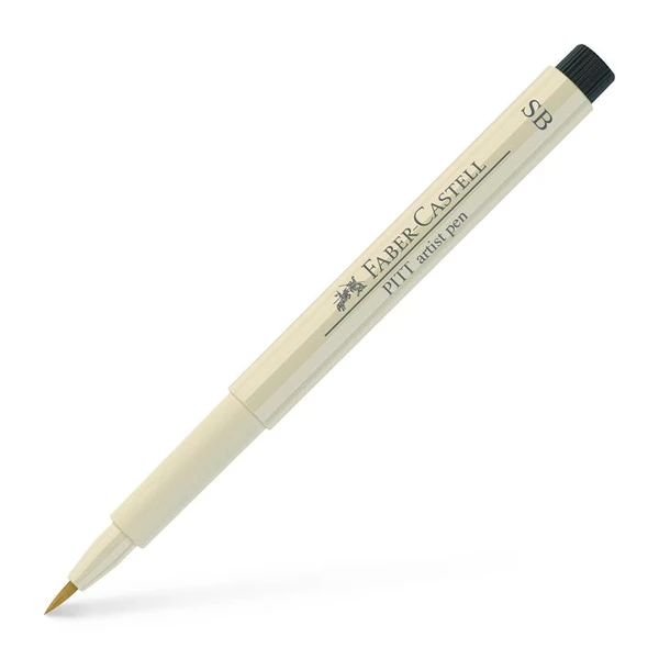 Faber-Castell - Pitt Artist Pen - Soft Brush tip - Individual Marker - Art Noise