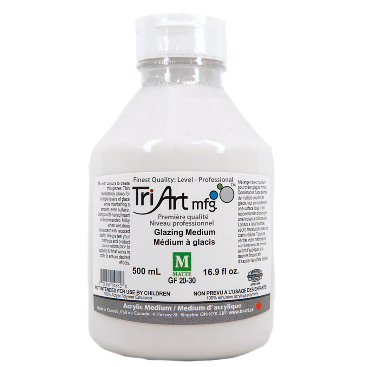 Tri-Art Mediums - Glazing Medium Matte - Art Noise
