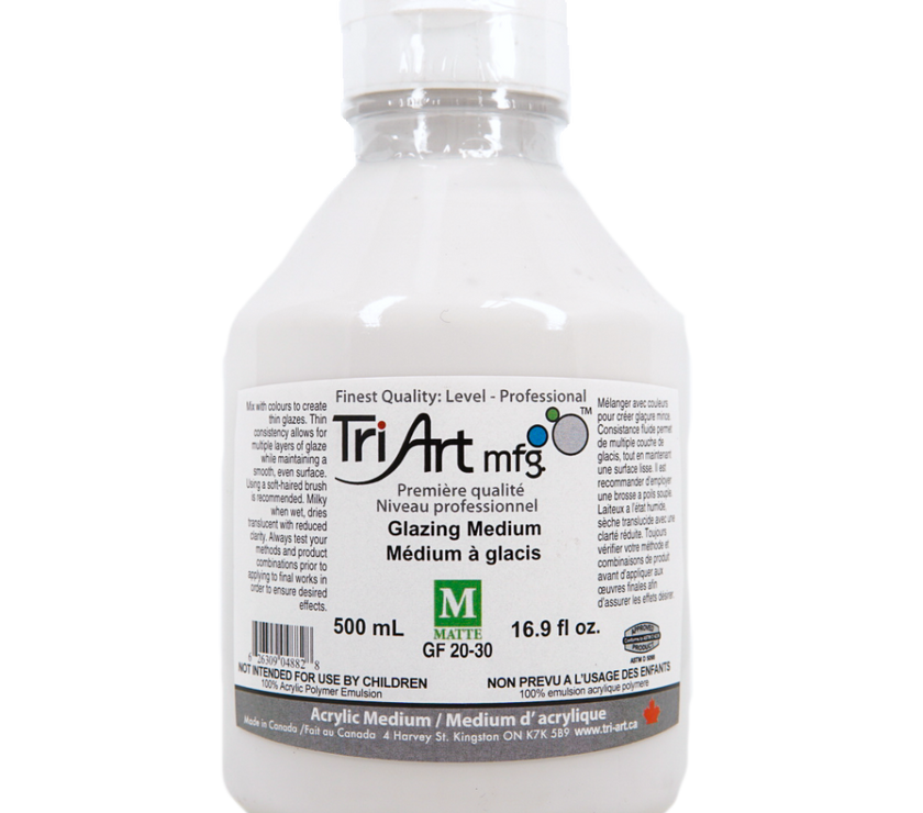 Tri-Art Mediums - Glazing Medium Matte - Art Noise