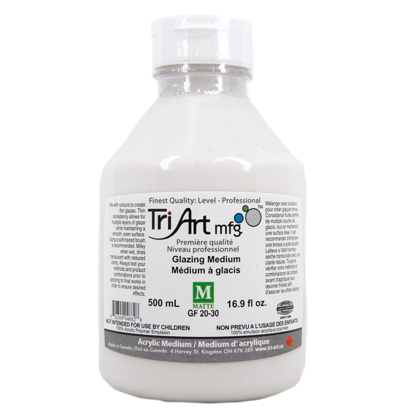 Tri-Art Mediums - Glazing Medium Matte - Art Noise