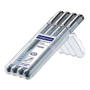 Staedtler-Mars - Pigment Liner Fineliner - 4 Pack - Art Noise