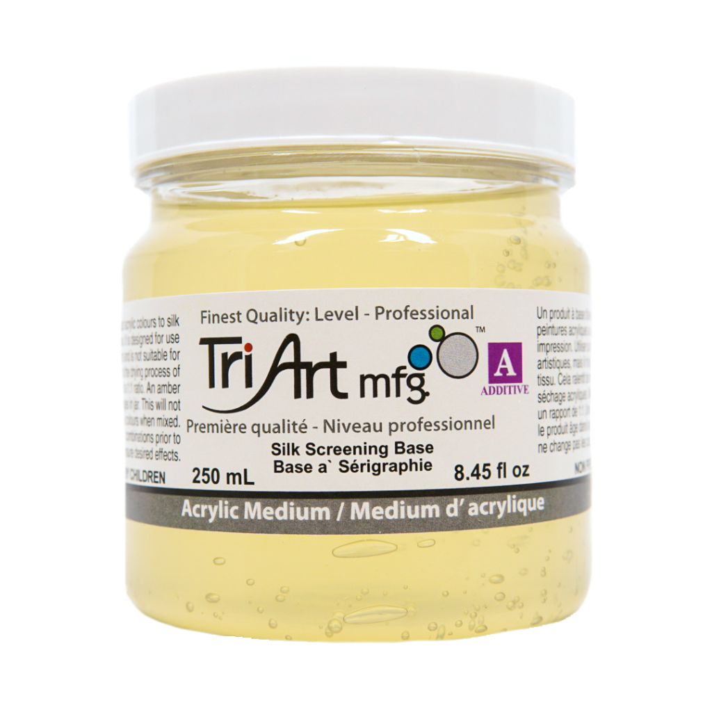 Tri-Art Mediums - Silk Screening Base - Art Noise Tri-Art Mediums - Silk Screening Base Tri-Art Acrylic Mediums Acrylic Mediums art-noise.myshopify.com tri-art-mediums-silk-screening-base