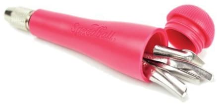 Speedball - #1 Lino Cutter Assortment - Art Noise Speedball - #1 Lino Cutter Assortment Speedball Printmaking art-noise.myshopify.com speedball-1-lino-cutter-assortment-carded-lino-handle-1-each-of-cutters-1-2-3-5-6