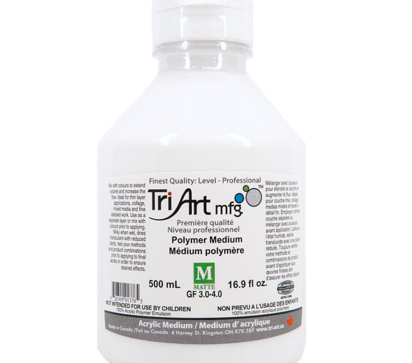 Tri-Art Mediums - Polymer Medium Matte - Art Noise