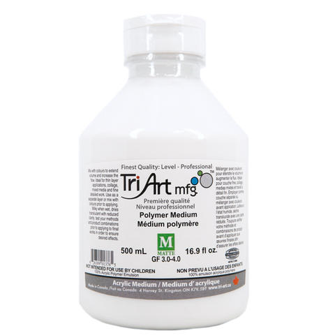 Tri-Art Mediums - Polymer Medium Matte - Art Noise Tri-Art Mediums - Polymer Medium Matte Tri-Art Acrylic Mediums Acrylic Mediums art-noise.myshopify.com tri-art-mediums-polymer-medium-matte