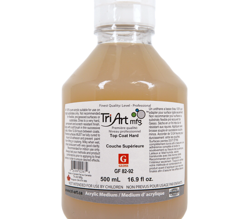 Tri-Art Mediums - Top Coat Hard Gloss - Art Noise