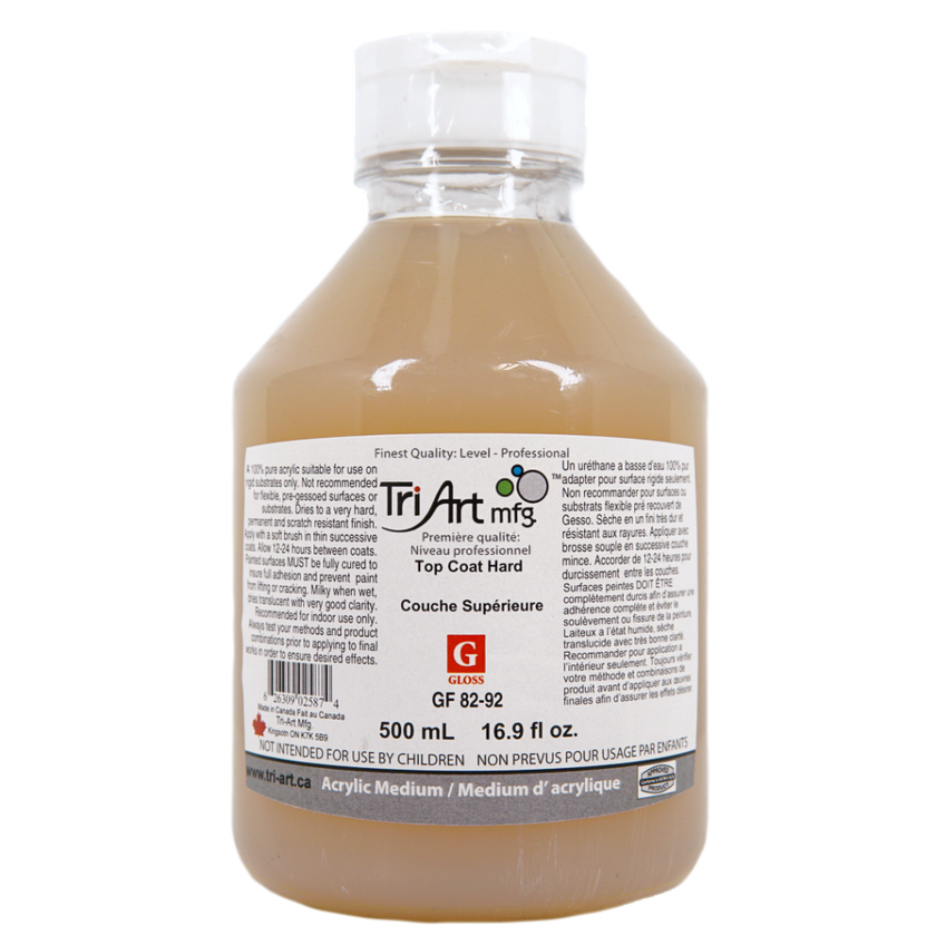 Tri-Art Mediums - Top Coat Hard Gloss - Art Noise
