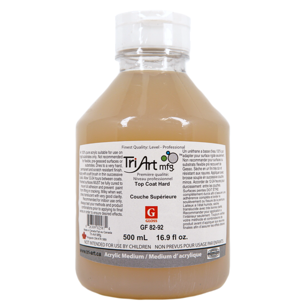 Tri-Art Mediums - Top Coat Hard Gloss - Art Noise