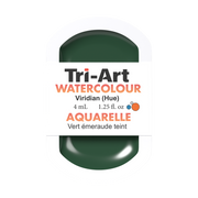 Tri-Art Water Colour Pans - Viridian (Hue) - 4 mL - Art Noise