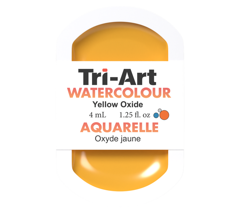 Tri-Art Water Colour Pans - Yellow Oxide - 4 mL - Art Noise