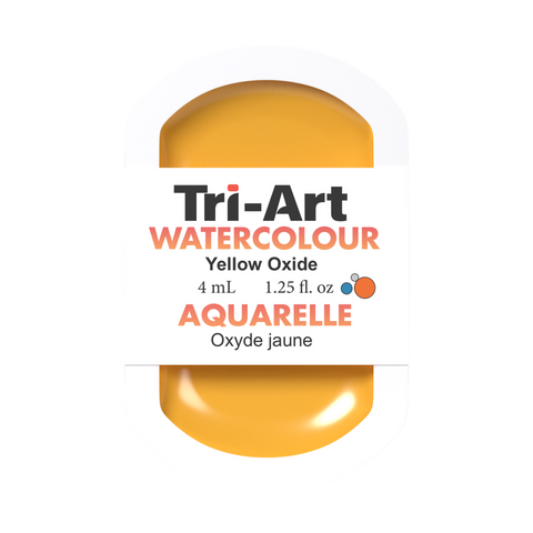 Tri-Art Water Colour Pans - Yellow Oxide - 4 mL - Art Noise