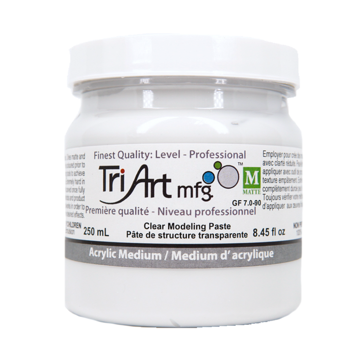 Tri-Art Mediums - Modeling Paste Clear - Art Noise