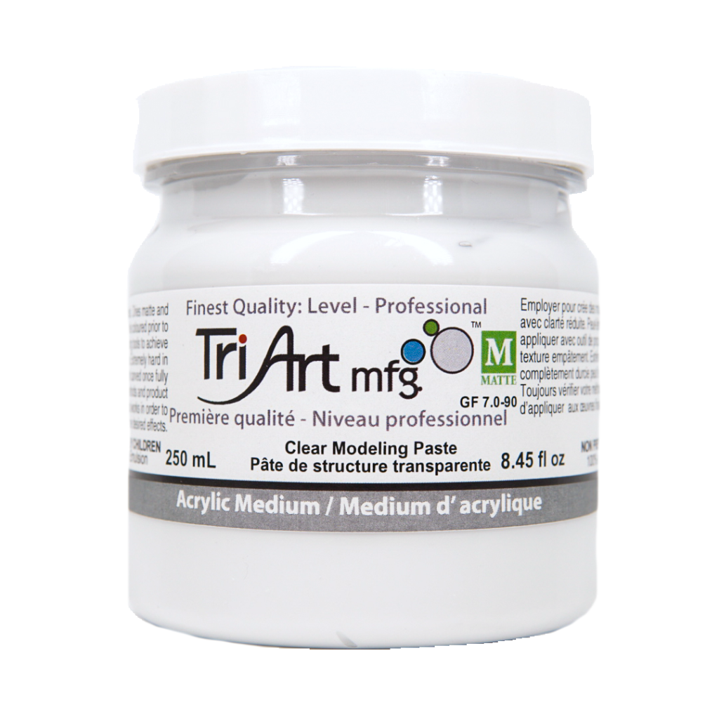 Tri-Art Mediums - Modeling Paste Clear - Art Noise