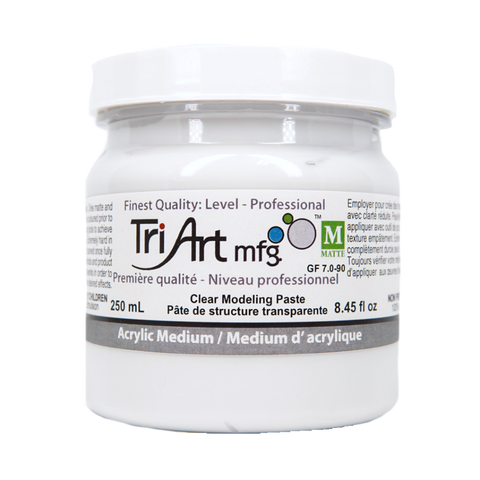 Tri-Art Mediums - Modeling Paste Clear - Art Noise
