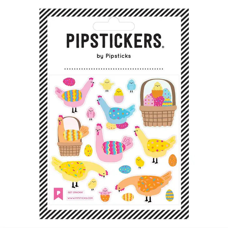 Pipsticks Stickers - Get Crackin'