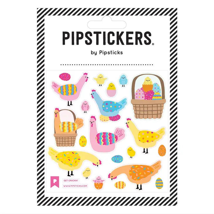 Pipsticks Stickers - Get Crackin&#39;