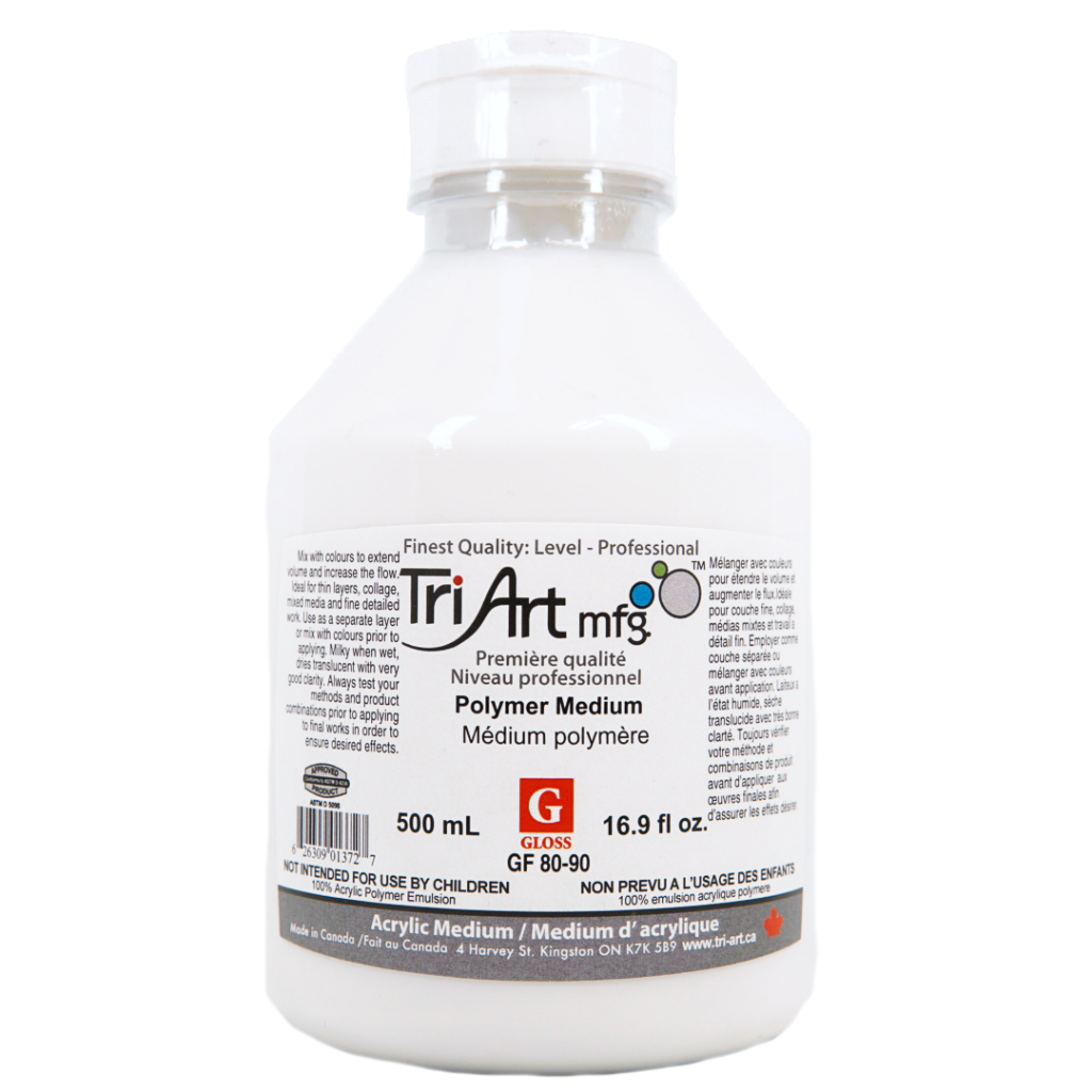 Tri-Art Mediums - Polymer Medium Gloss - Art Noise