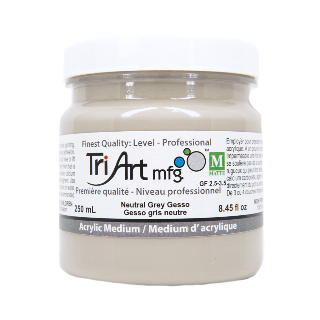 Tri-Art Mediums - Neutral Grey Gesso - Art Noise