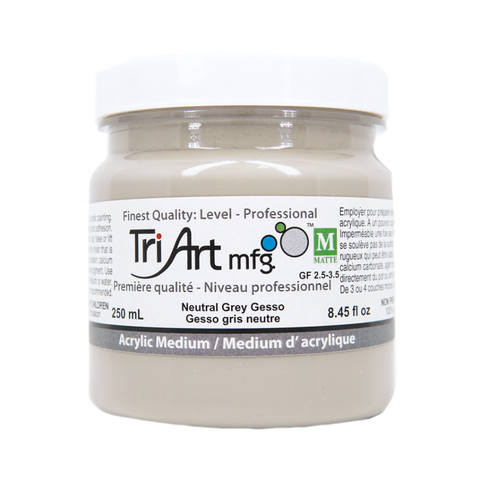 Tri-Art Mediums - Neutral Grey Gesso - Art Noise