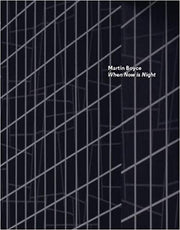 Martin Boyce When Now is Night - Art Noise