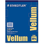 Staedtler-Mars - 25% Rag Vellum - Plain - 8.5x11" - Art Noise Staedtler-Mars -  25% Rag Vellum - Plain - 8.5x11" Triart product_type art-noise.myshopify.com staedtler-mars-25-rag-vellum-plain-8-5x11