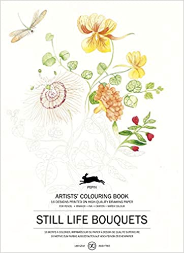 Pepin - Still Life Bouquets - 16 designs/pages per - 98048 (4441987252311)