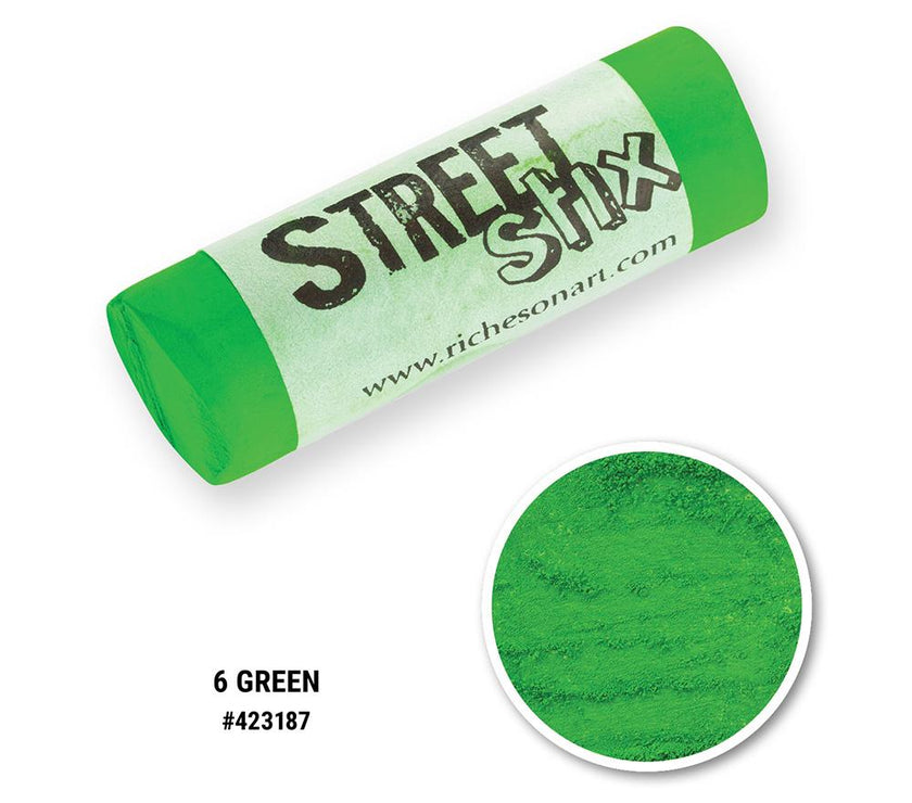 Jack Richeson - Street Stix - 006 Green - Art Noise