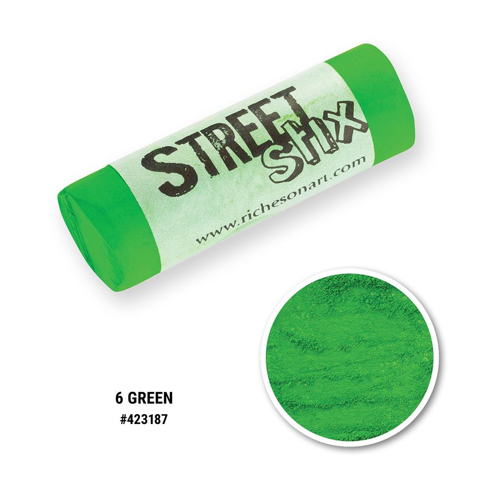 Jack Richeson - Street Stix - 006 Green - Art Noise Jack Richeson - Street Stix - 006 Green Jack Richeson Pastels art-noise.myshopify.com jack-richeson-street-stix-006-green