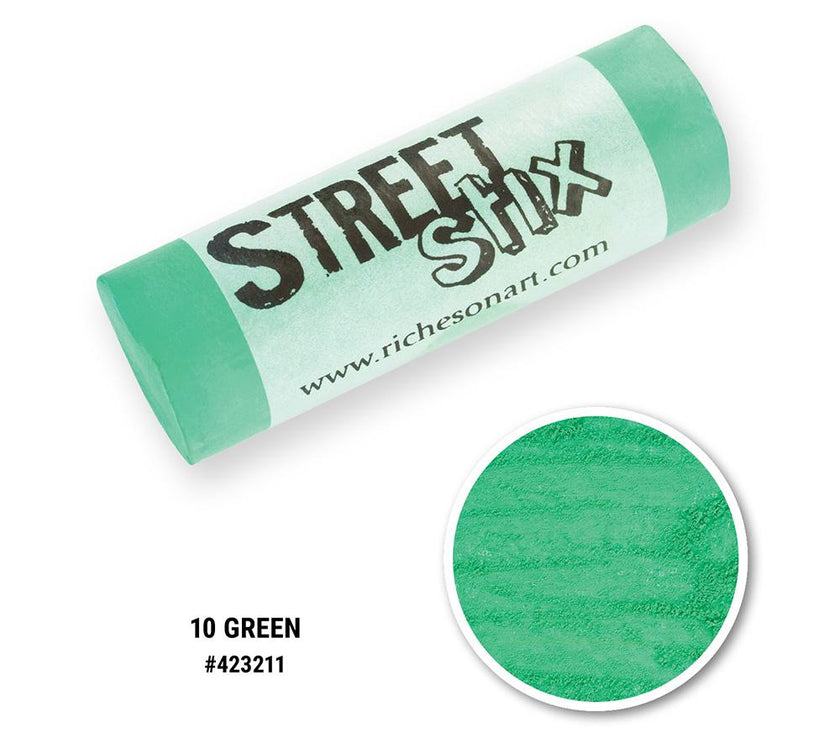 Jack Richeson - Street Stix - 010 Green - Art Noise