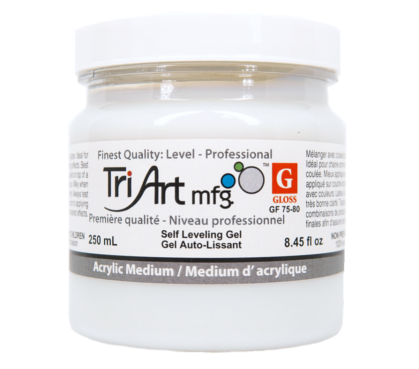 Tri-Art Mediums - Self Leveling Gel Gloss - Art Noise