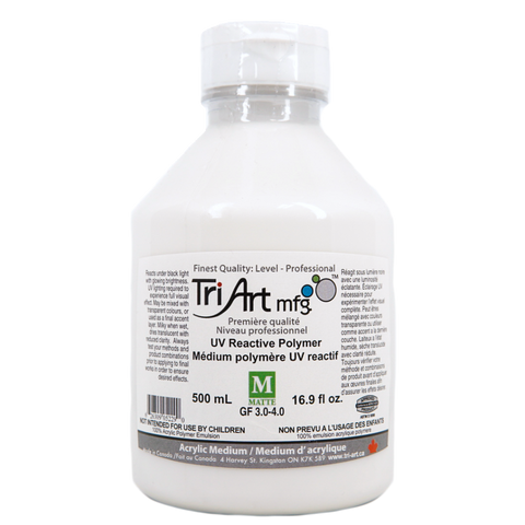 Tri-Art Mediums - UV Reactive Polymer Matte - Art Noise