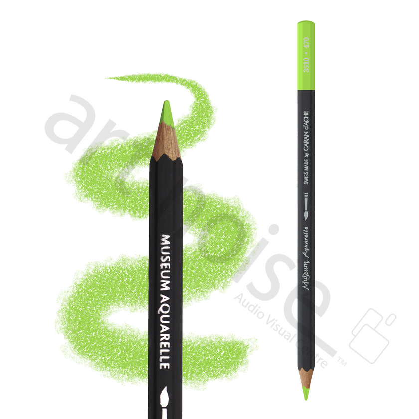 Caran d'Ache - Museum Watercolour Pencil - Blues & Greens - Art Noise