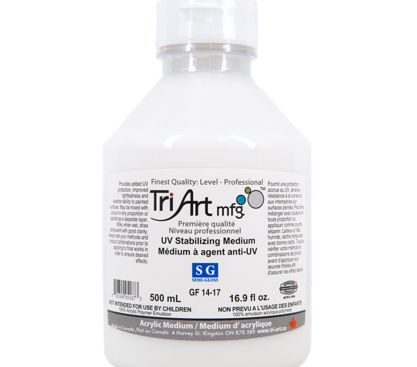 Tri-Art Mediums - UV Stabilizing Medium Semi Gloss - Art Noise