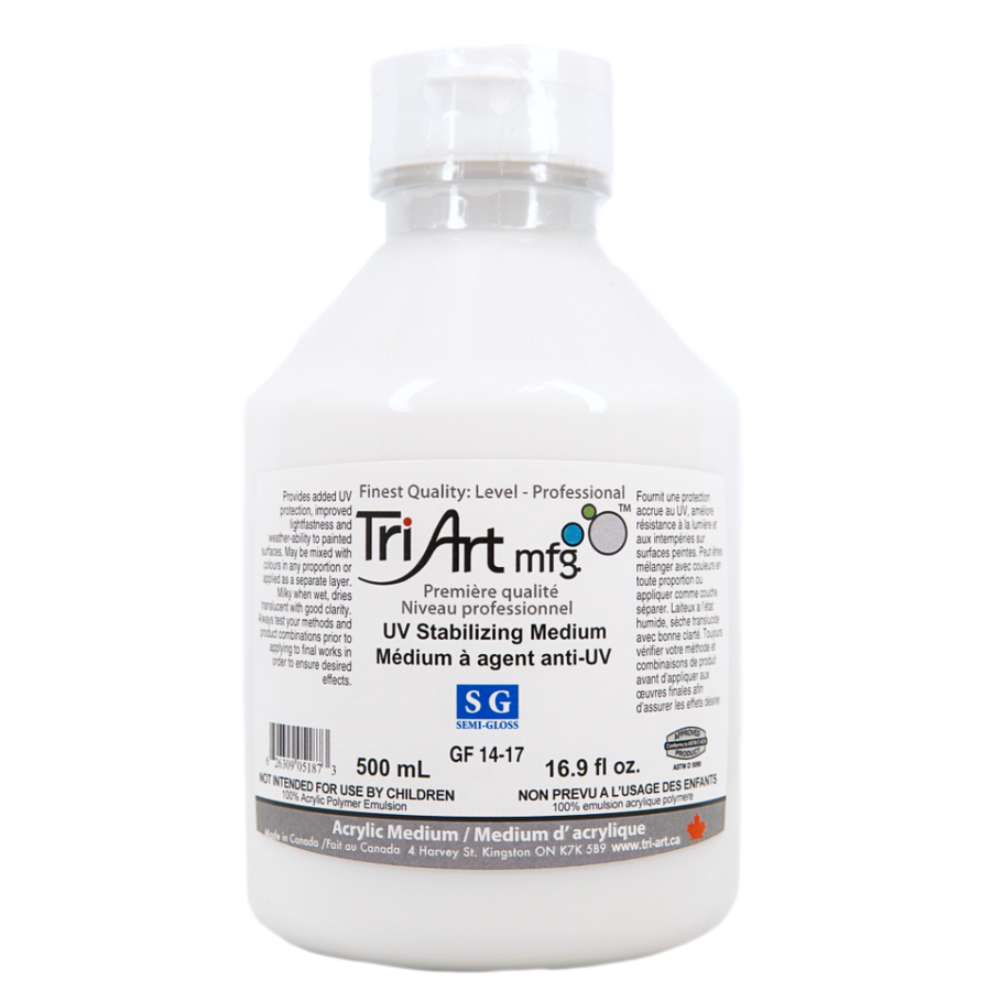 Tri-Art Mediums - UV Stabilizing Medium Semi Gloss - Art Noise