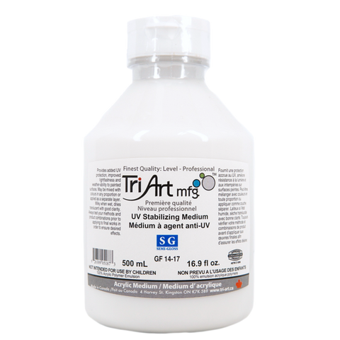 Tri-Art Mediums - UV Stabilizing Medium Semi Gloss - Art Noise Tri-Art Mediums - UV Stabilizing Medium Semi Gloss Tri-Art Acrylic Mediums Acrylic Mediums art-noise.myshopify.com tri-art-mediums-uv-stabilizing-medium-semi-gloss
