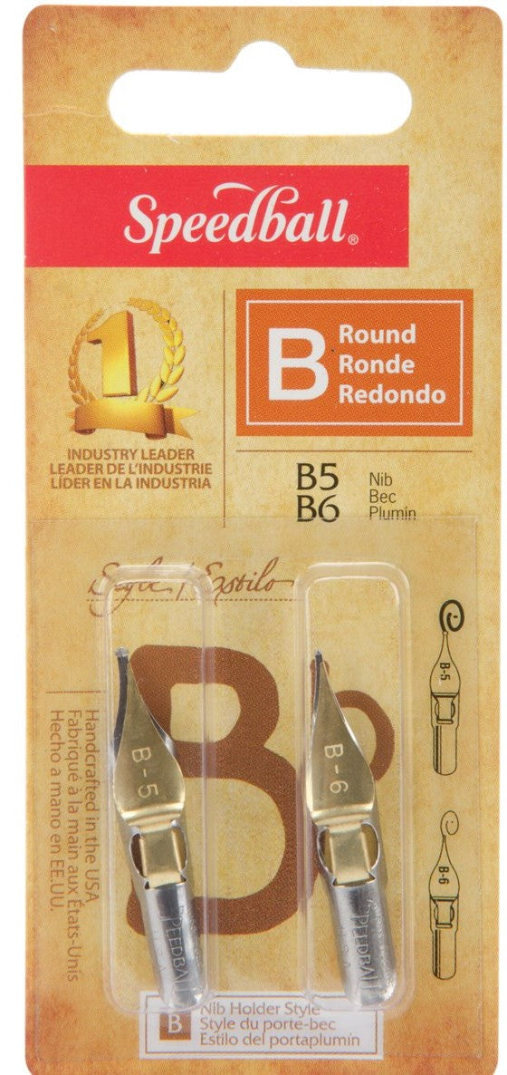 Speedball - B-Style Dip Pen Nibs Set (4548317741143)