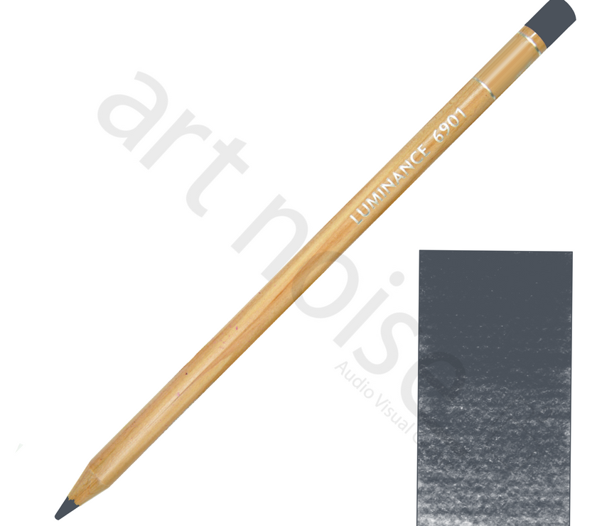 Caran d'Ache - Luminance Coloured Pencil - Black, White and Greys - Art Noise