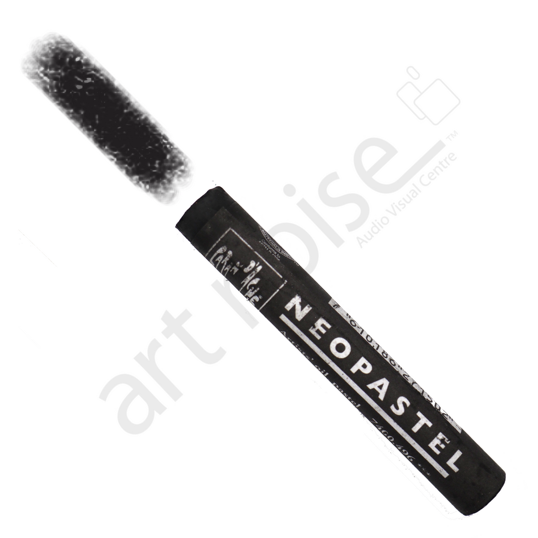 Caran d'Ache - Neopastel Oil Pastel - Black, White and Greys