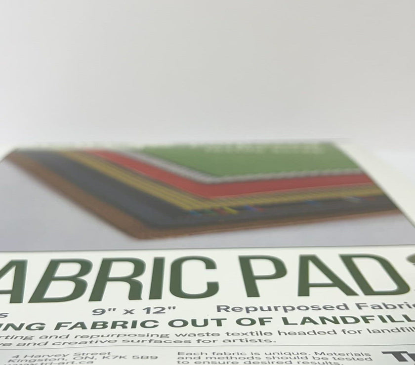 Tri-Art re/purposed Fabric Pad