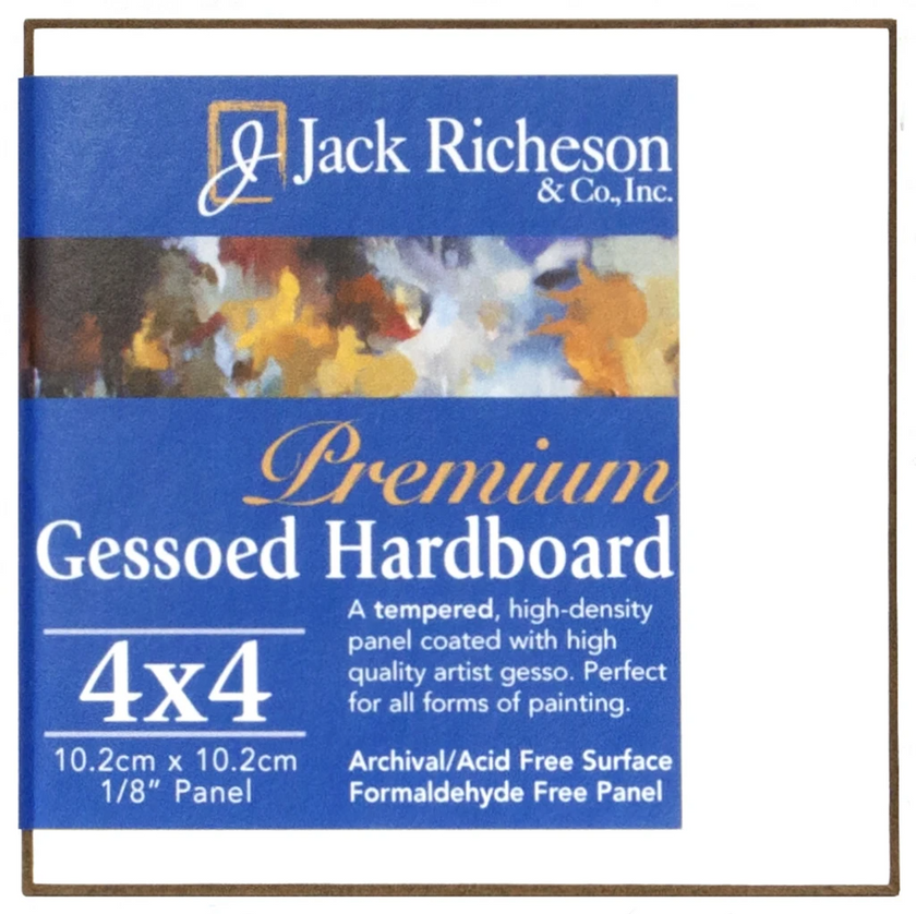 Jack Richeson - Gessoed Hardboard Panels - Art Noise