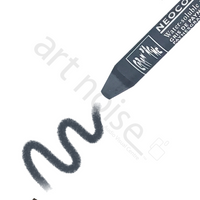 Caran d'Ache - Classic Neocolor II Water Soluble Wax Crayon - Black, White and Greys - Art Noise