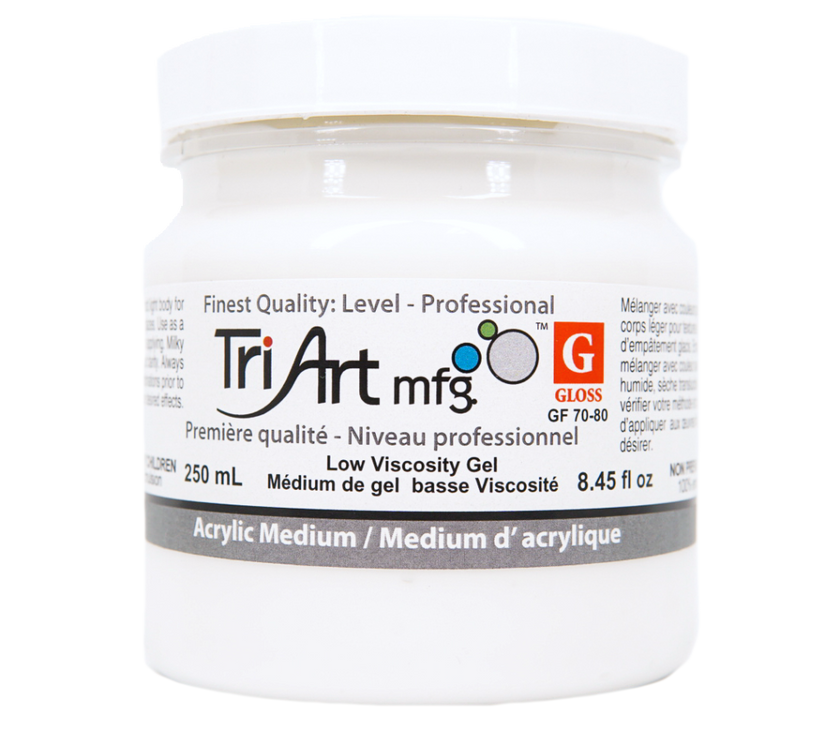 Tri-Art Mediums - Low Viscosity Gel Gloss - Art Noise