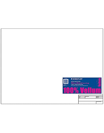 Staedtler-Mars - 100% Rag Vellum Block - 18x24 - Art Noise