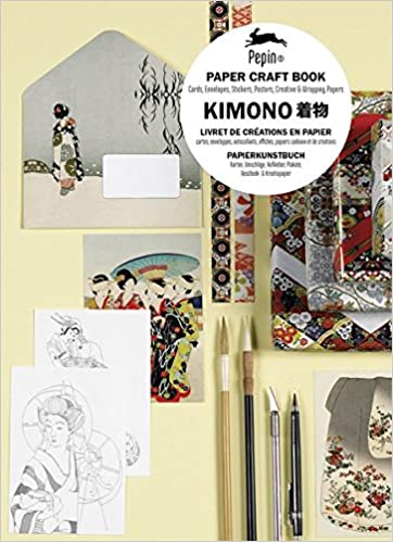 Pepin - Kimono Paper Craft Book, 102 pcs - 94002 (4441987154007)