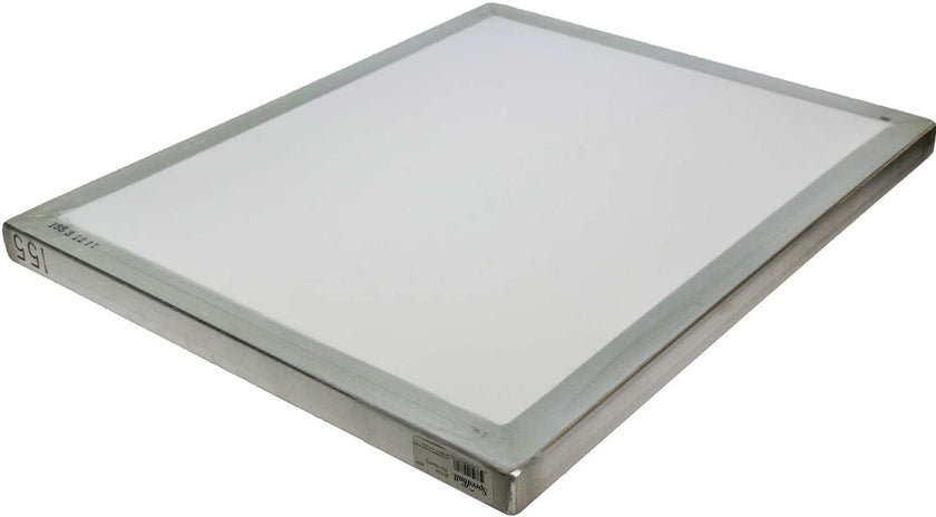 Speedball - Aluminum Frame - 155 White Mesh Monofilament Silk Screen - 20x24" - Art Noise